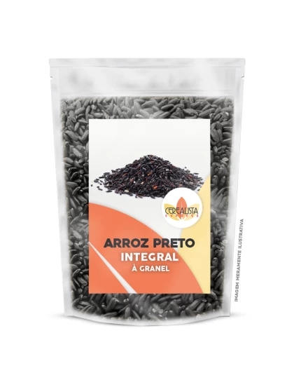 Arroz Preto Integral Embalagem