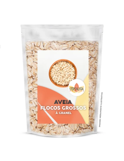 Aveia em Flocos Grossos a Granel Pacote