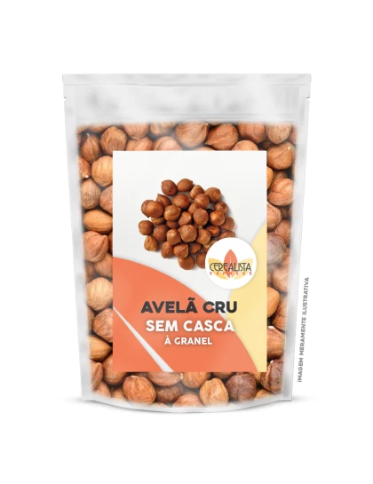 Avelã Turca Crua Sem Casca a Granel Pacote