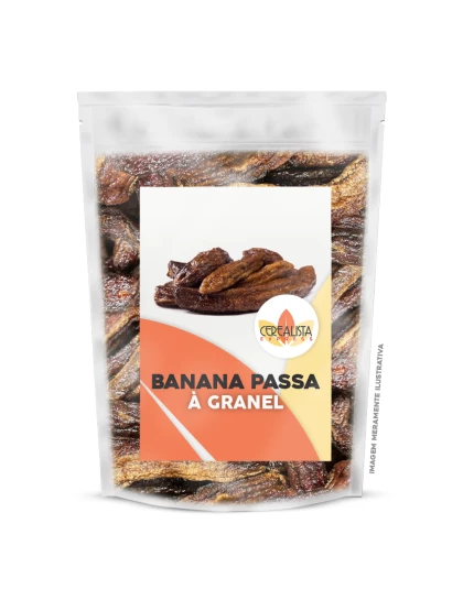 Banana Passa Embalagem