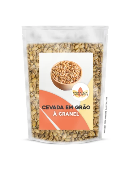 Cevada Perolizada em Grão a Granel Pacote