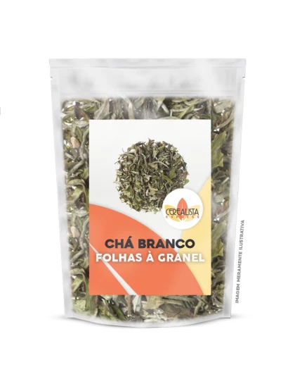 Chá Branco a Granel Pacote