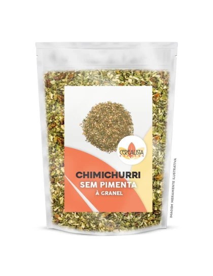 Chimichurri sem Pimenta Embalagem
