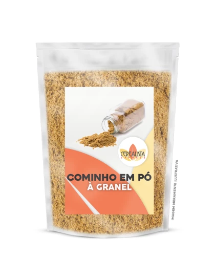 Cominho em Pó Embalagem