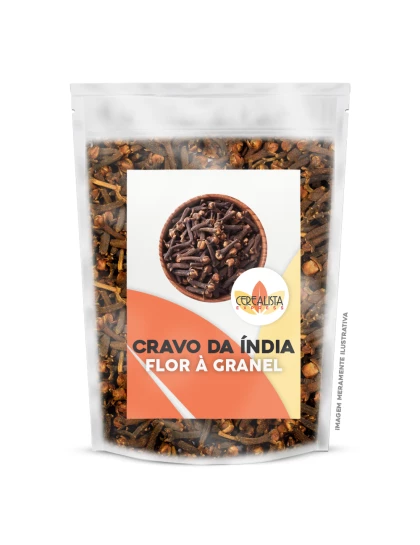 Cravo da índia Embalagem