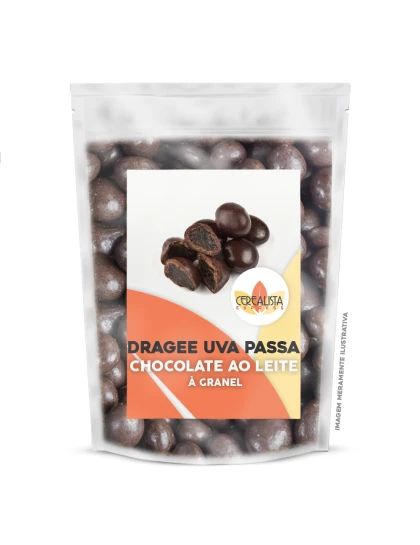 Dragee de Uva Passa a Granel