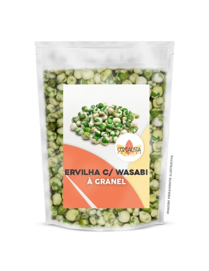 Ervilha Torrada com Wasabi
