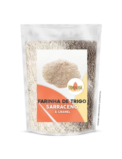 Farinha de Trigo Sarraceno Embalagem