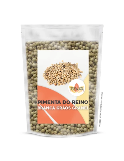 Pimenta Branca Em Grãos Pacote 