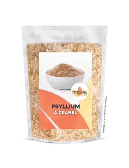 Psyllium Em Flocos Embalagem