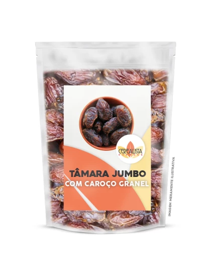 Tâmara Israelense Jumbo Com Caroço a Granel Pacote