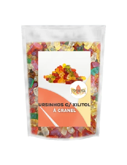 Bala de Ursinho Sem Açúcar C/ Xilitol