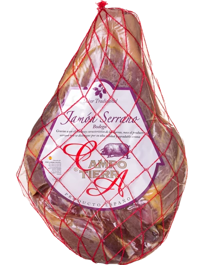 Presunto Jamon Serrano Campo Tierra S/ Osso 5Kg