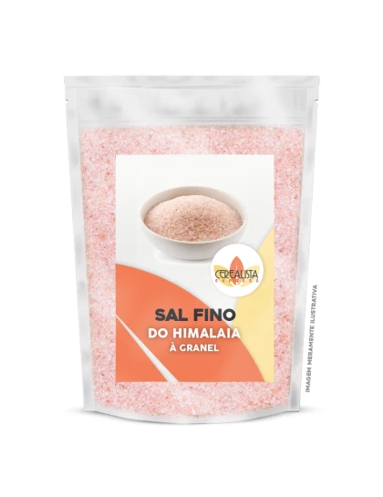 Sal Rosa do Himalaia Fino