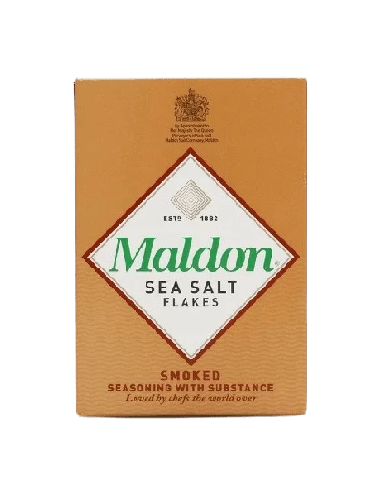 Sal Marinho Inglês em Flocos Defumado Maldon 125g