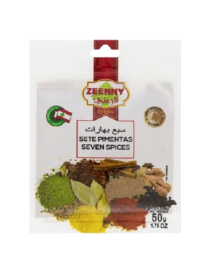 Tempero Sete Pimentas Zeenny 50g
