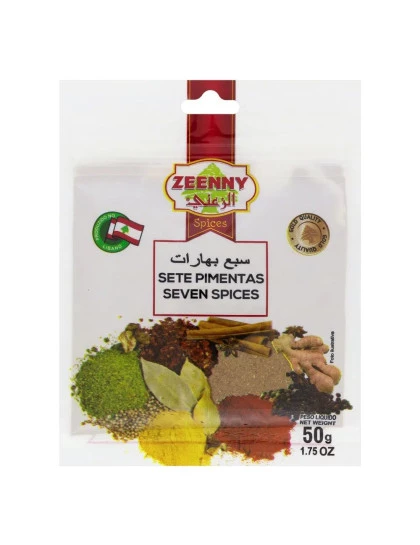 Tempero Sete Pimentas Zeenny 50g