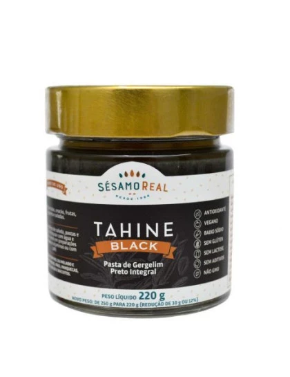 Tahine Black Sésamo Real 220g