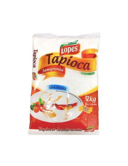 Tapioca Semipronta Lopes 1kg