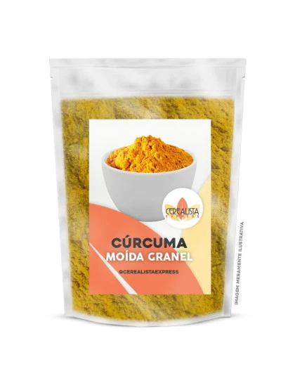 Cúrcuma (Açafrão-da-Terra) Embalagem