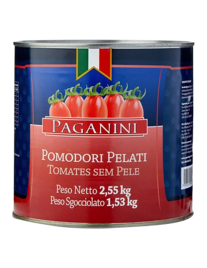 Tomate Pelati Pomodori Paganini 2,5kg