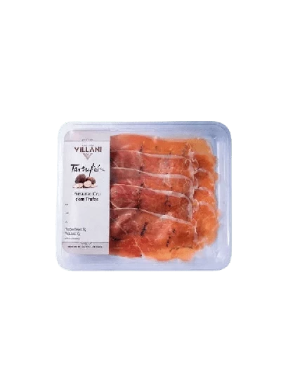 Presunto com Trufas Fatiado Villani Bandeja 70g