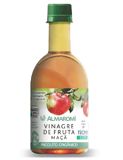 Vinagre de Maçã Orgânico Almaromi 400ml