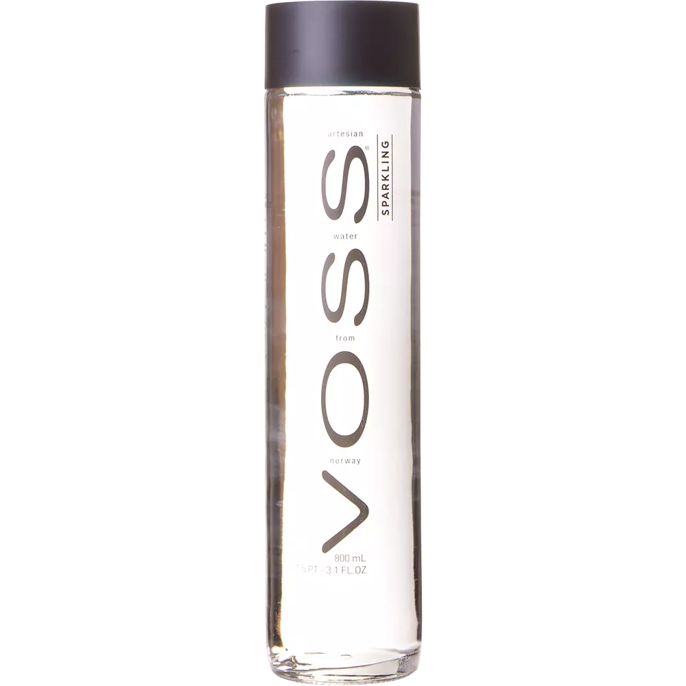 Água Norueguesa Voss Com Gás Sparkling Vidro 800ml