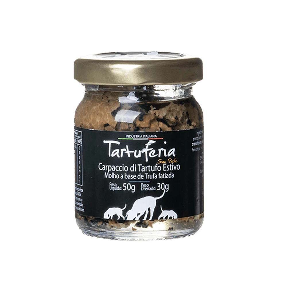 Carpaccio de Trufa Fatiada Tartuferia San Paolo 50g