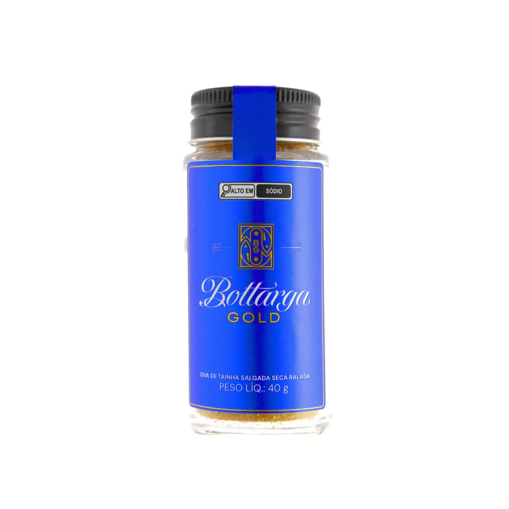 Ova de Tainha Salgada Seca Ralada Bottarga Gold 40g