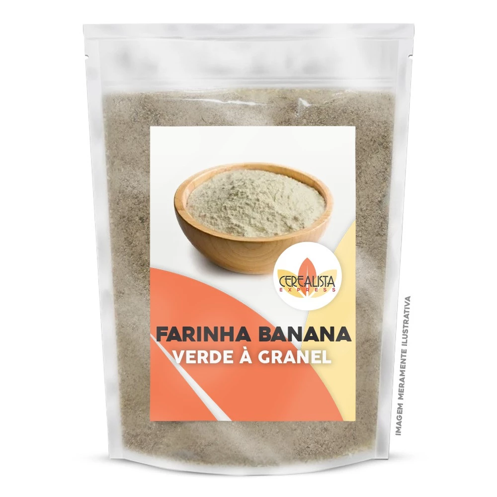 Biomassa de Banana Verde em Pó