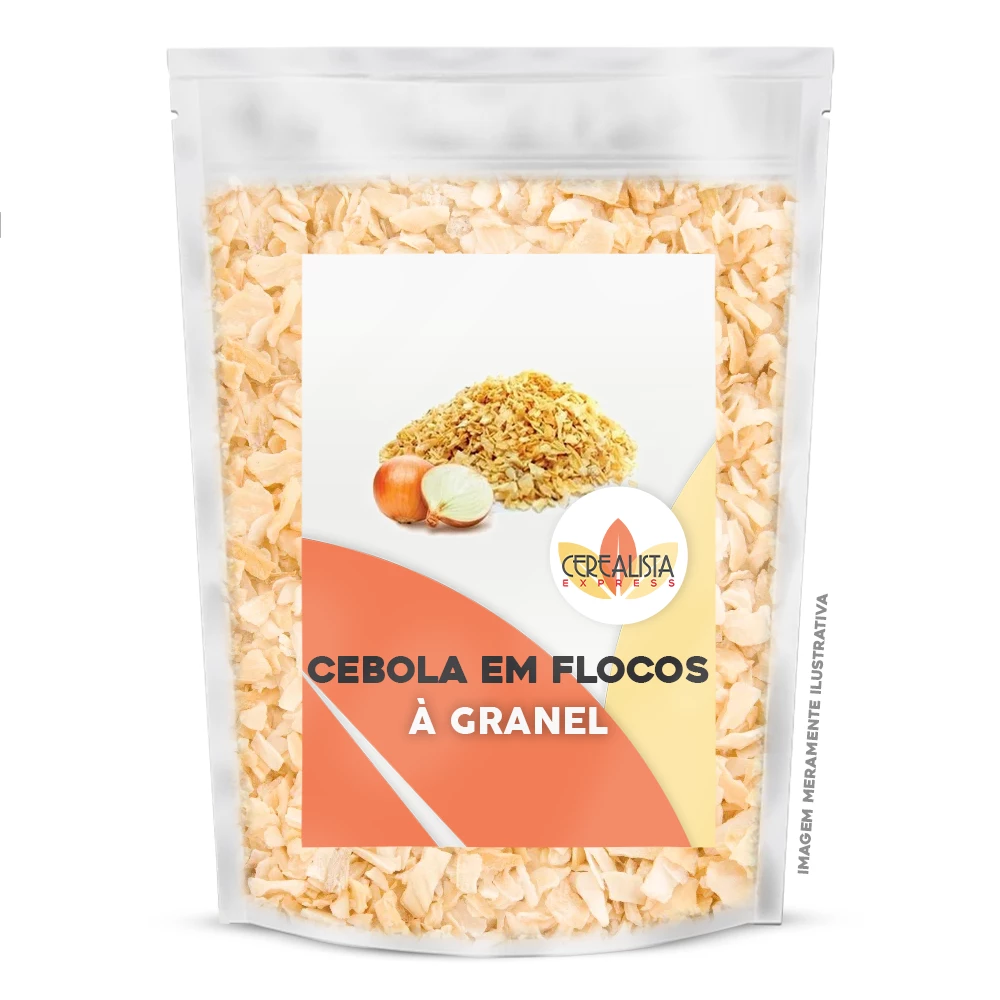 Cebola Em Flocos Desidratada a Granel
