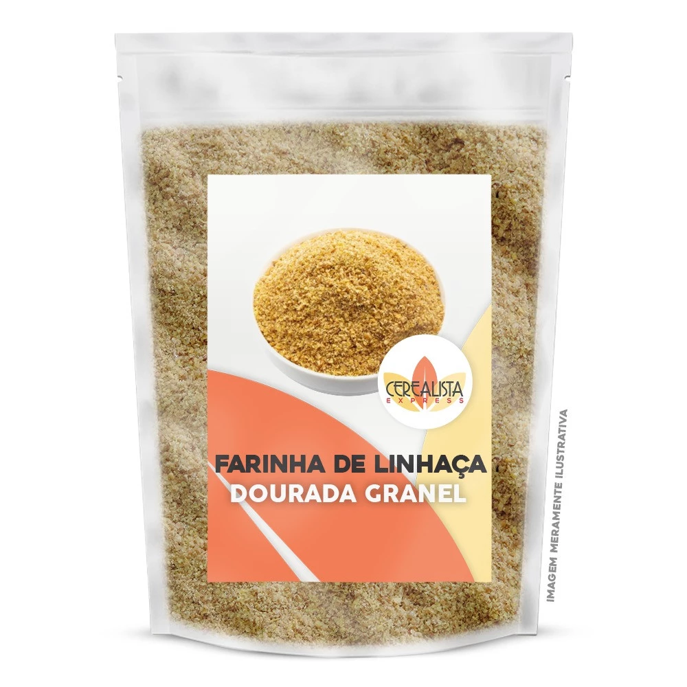 Farinha de Linhaça Dourada Crua