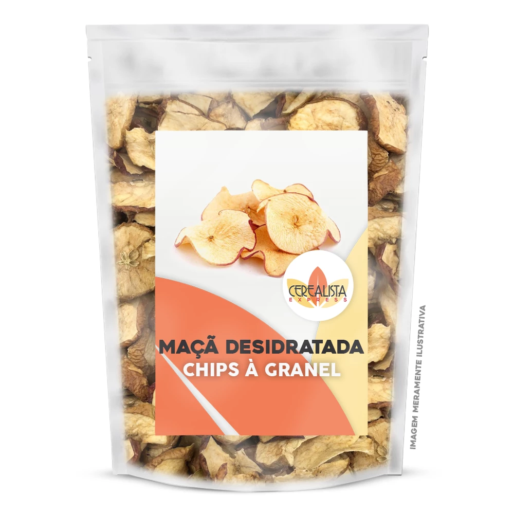 Maçã Chips Desidratada para Chá