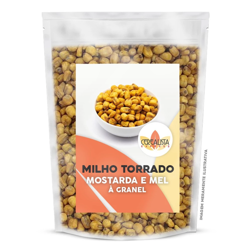 Milho Torrado Sabor Mostarda e Mel 
