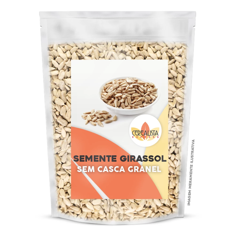 Semente de Girassol Pepita Crua sem Casca