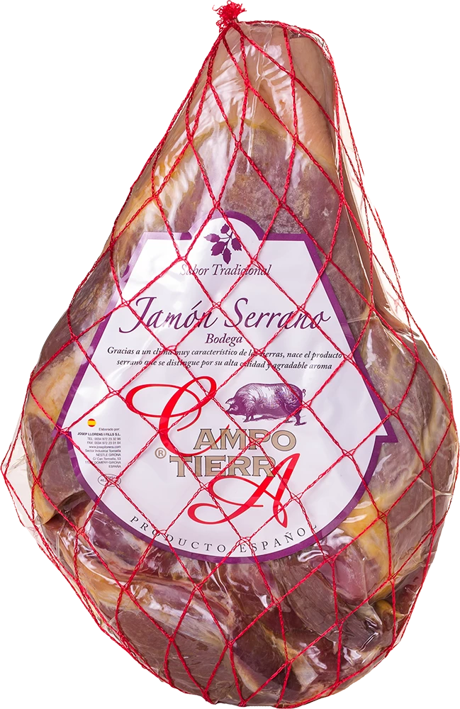 Presunto Jamon Serrano Campo Tierra S/ Osso 5Kg