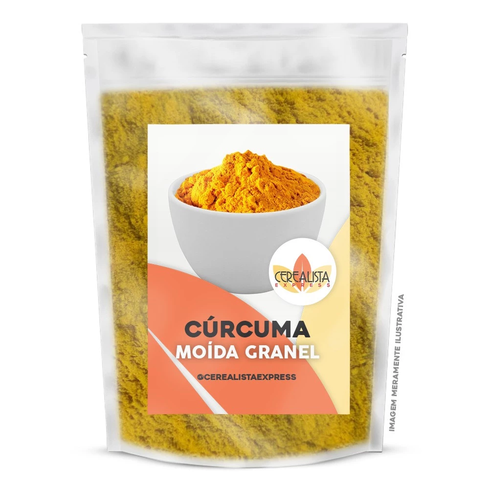 Cúrcuma (Açafrão-da-Terra) Tempero em Pó a Granel