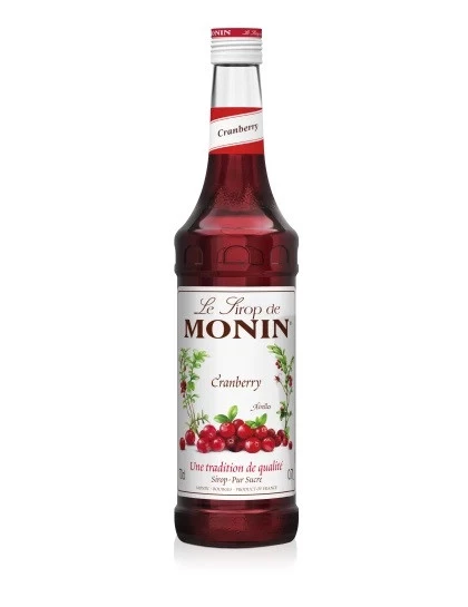 Xarope Monin Cranberry 700ml