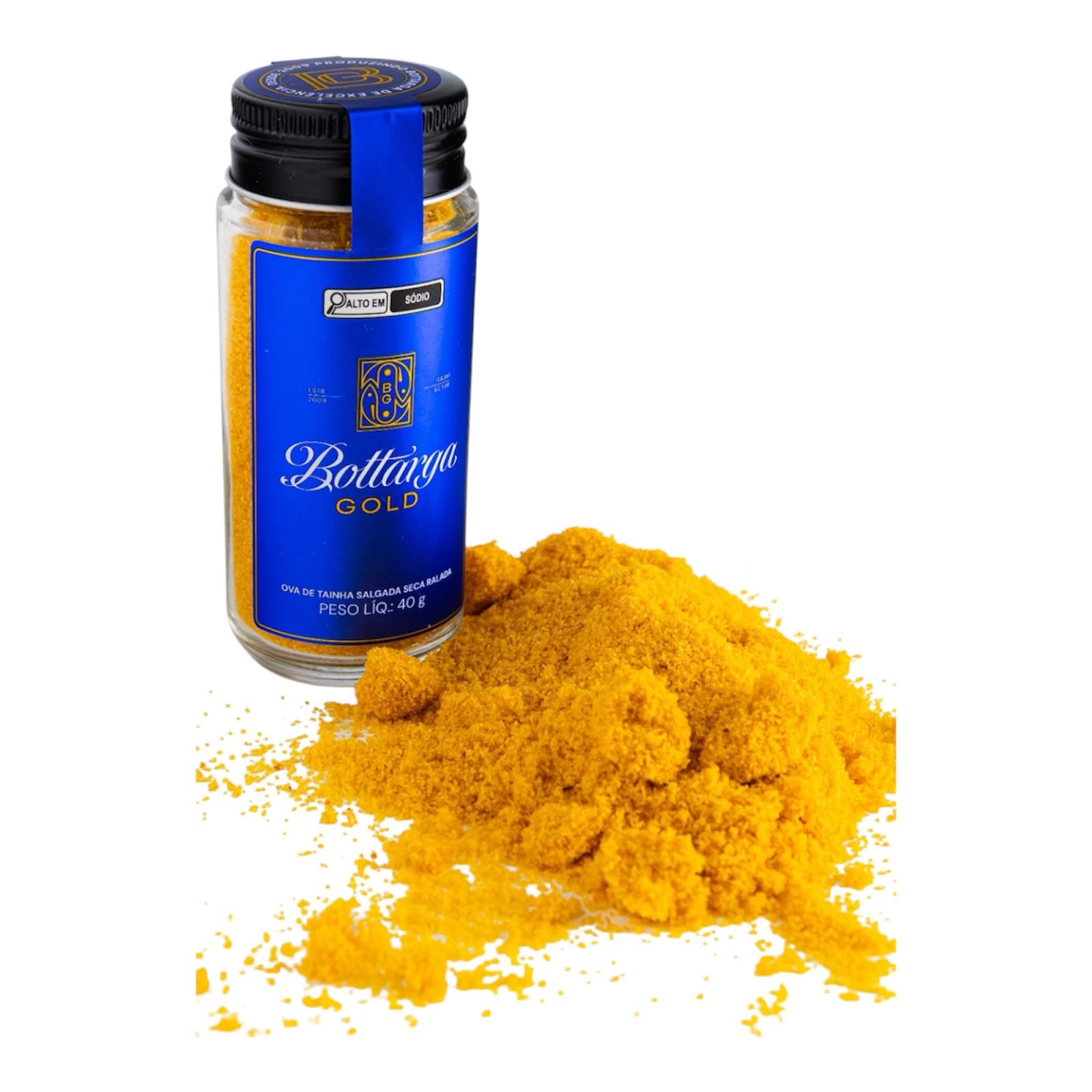 Ova de Tainha Salgada Seca Ralada Bottarga Gold 40g