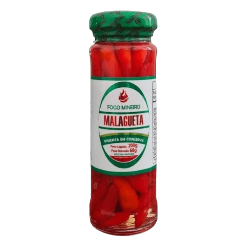 Pimenta Malagueta Vermelha Fogo Mineiro 200g