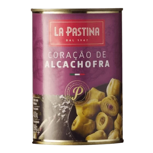 Coração de Alcachofra La Pastina 400g