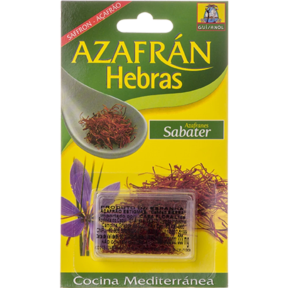 Açafrão em Rama Azafranes Sabater 0,33g