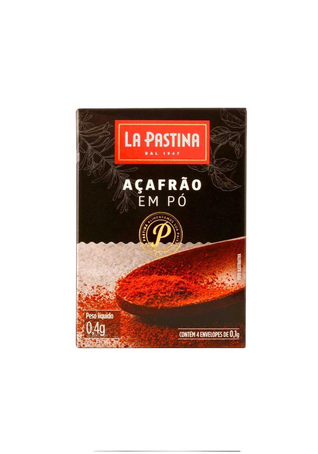 Açafrão La Pastina Em Pó 0,4g
