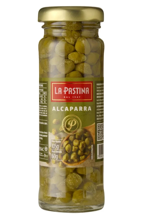 Alcaparra Em Conserva Espanhola La Pastina 60g