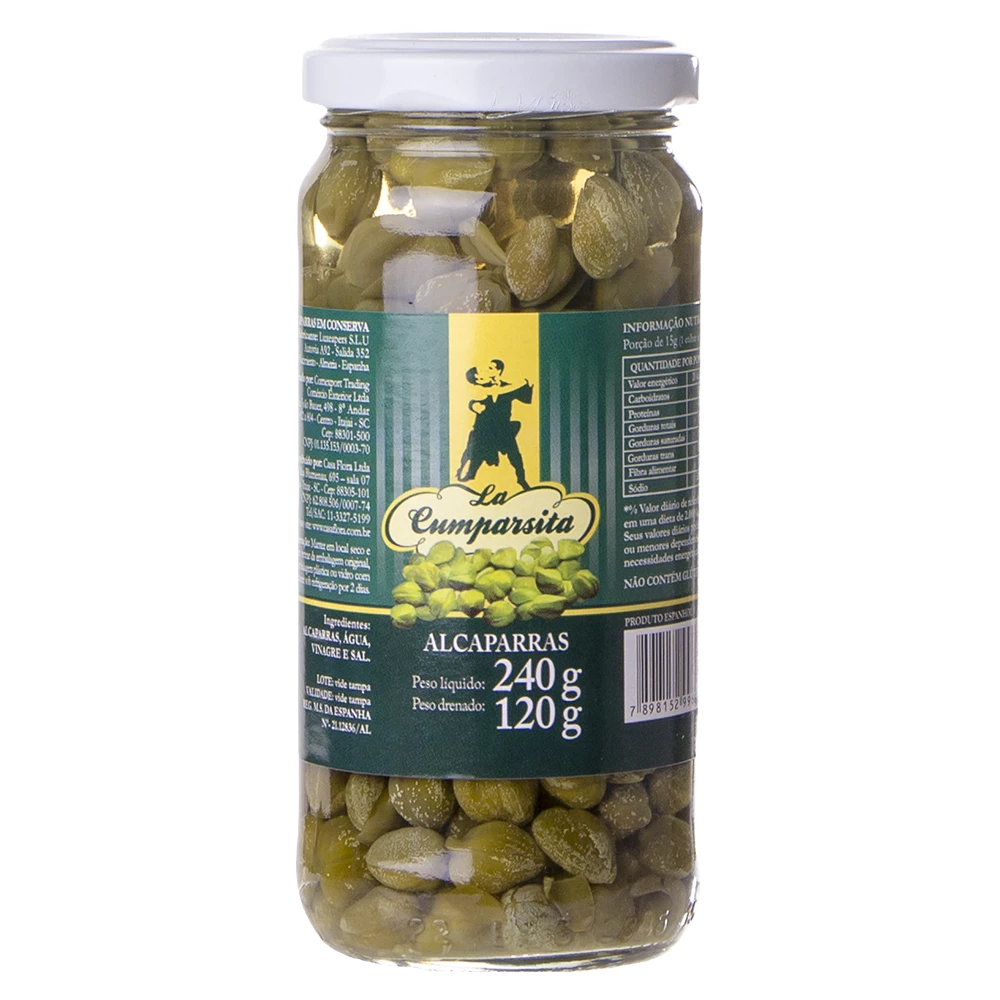 Alcaparras La Cumparsita 120g