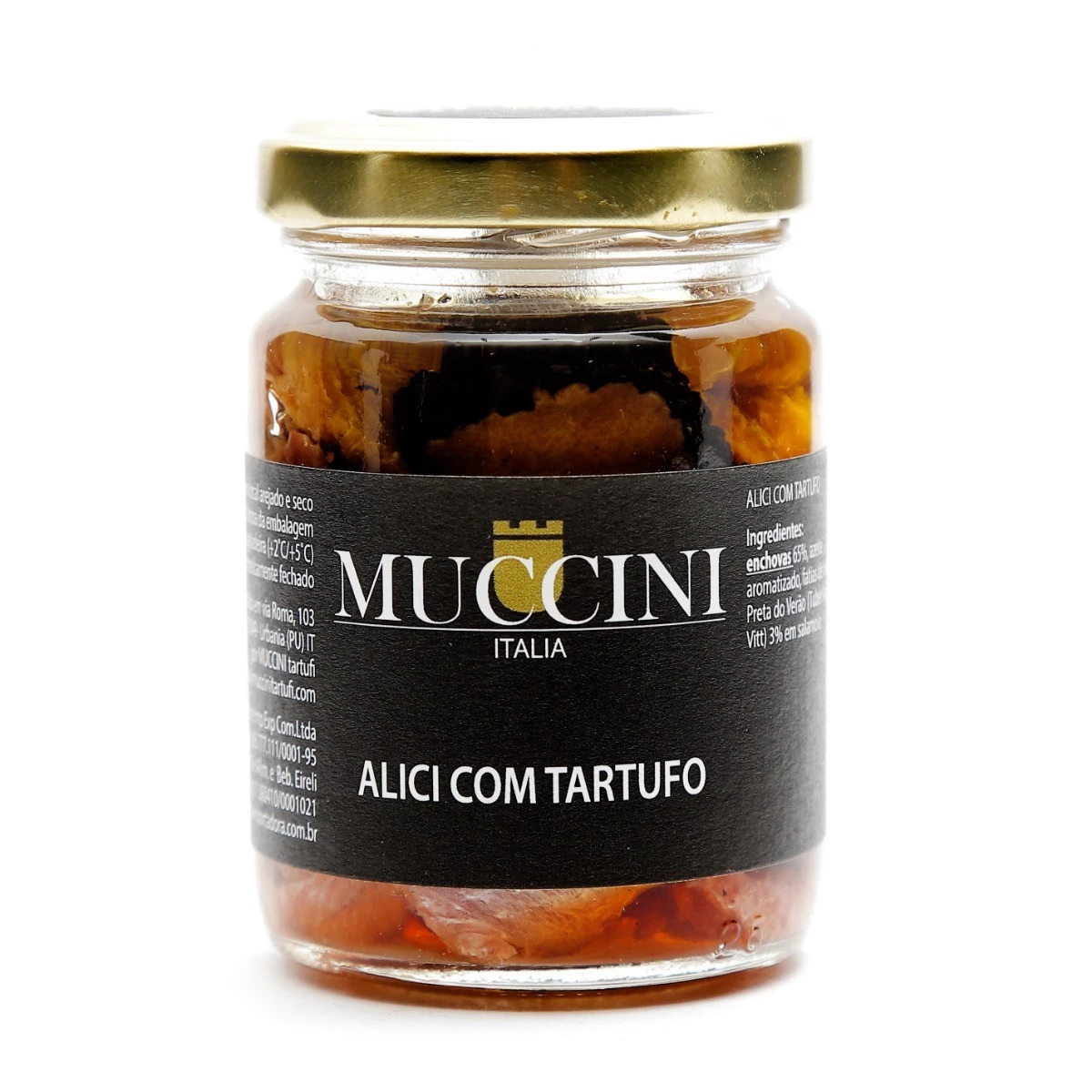 Aliche com Trufa Muccini 90g