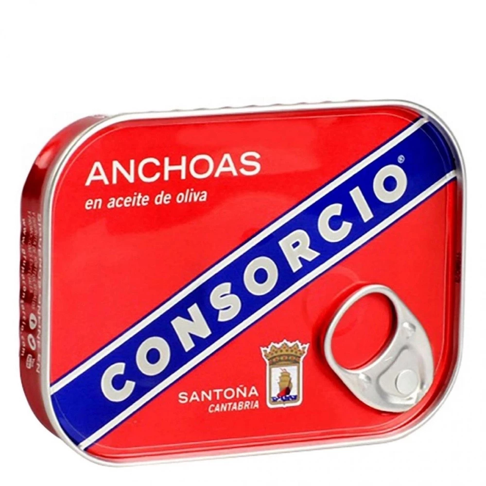 Anchova em Azeite de Oliva Consórcio 74g