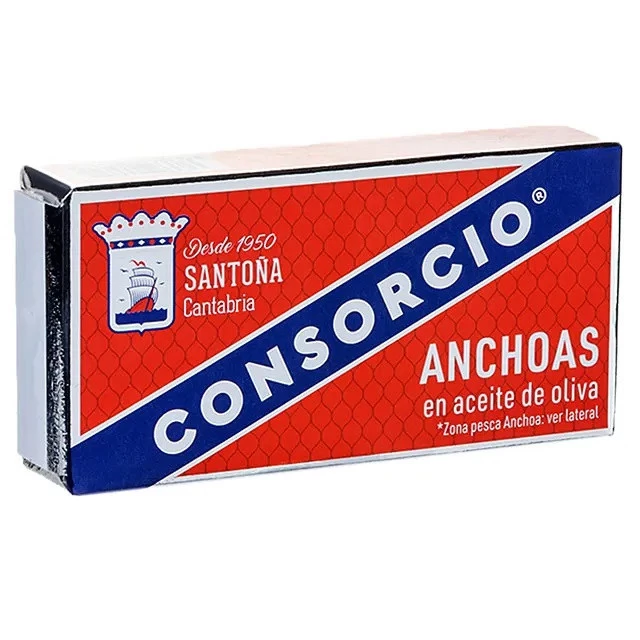 Anchova em Azeite de Oliva Consórcio 45g