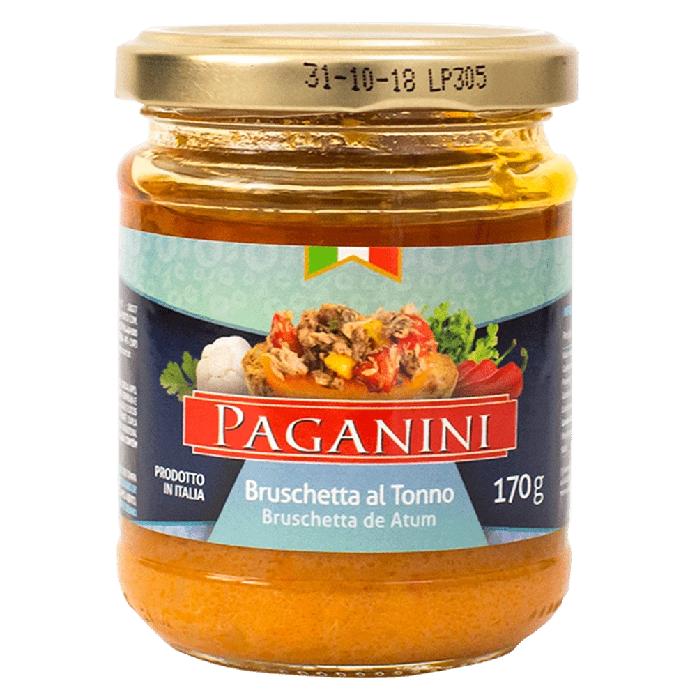 Antepasto Bruschetta de Atum Paganini 170g